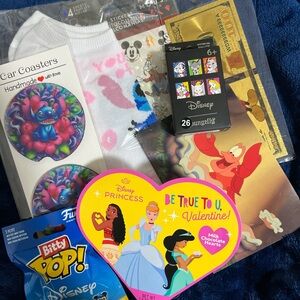 Disney Princess and Character Gift Set with Blue and Pink Accents